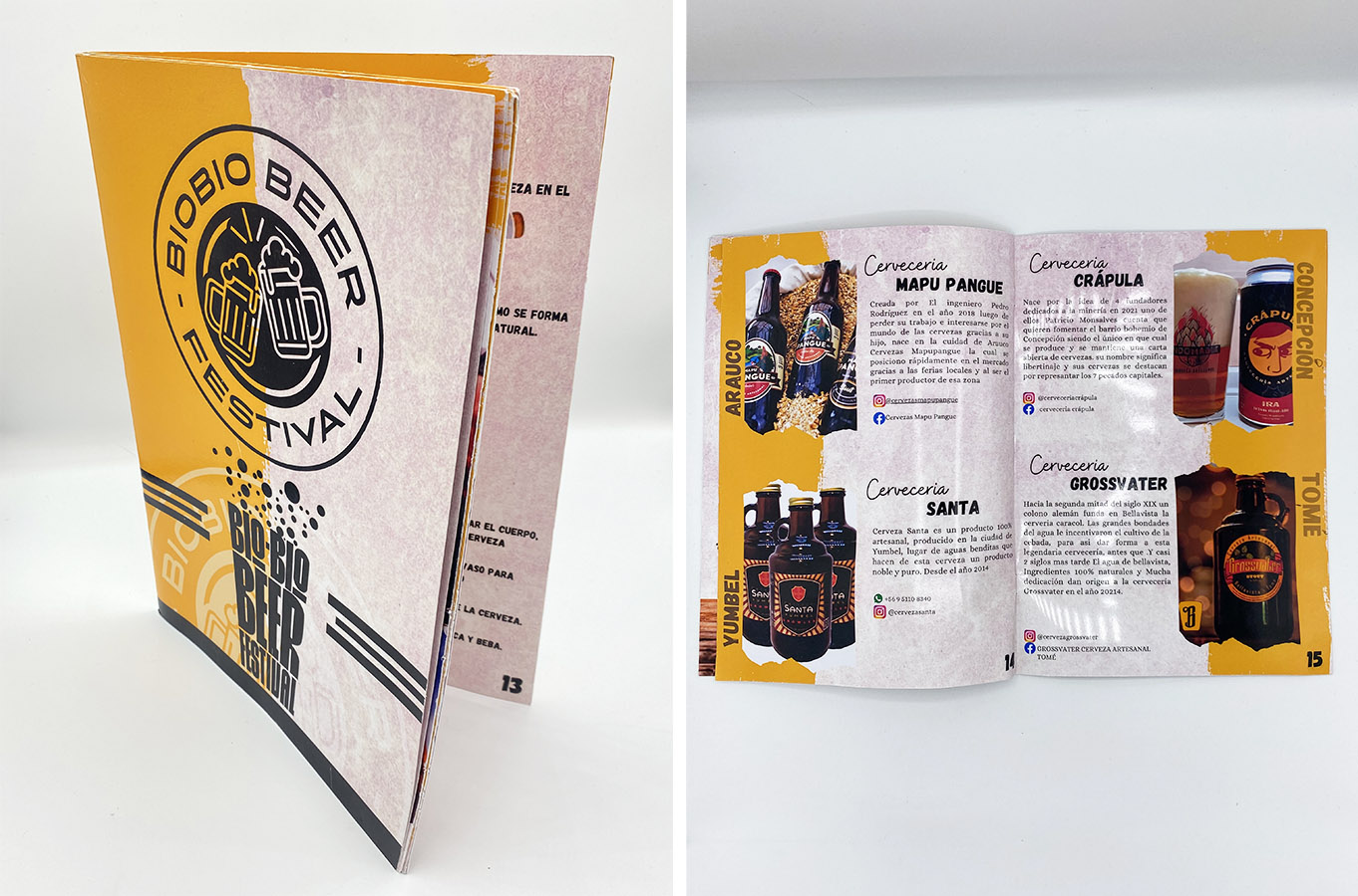 Material Promocional para Asociación Cervecería Artesanal BioBío