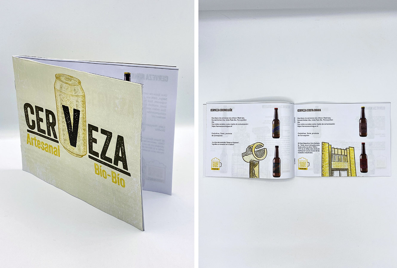 Material Promocional para Asociación Cervecería Artesanal BioBío