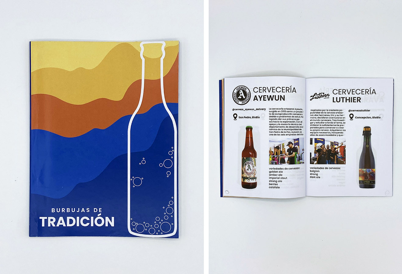 Material Promocional para Asociación Cervecería Artesanal BioBío