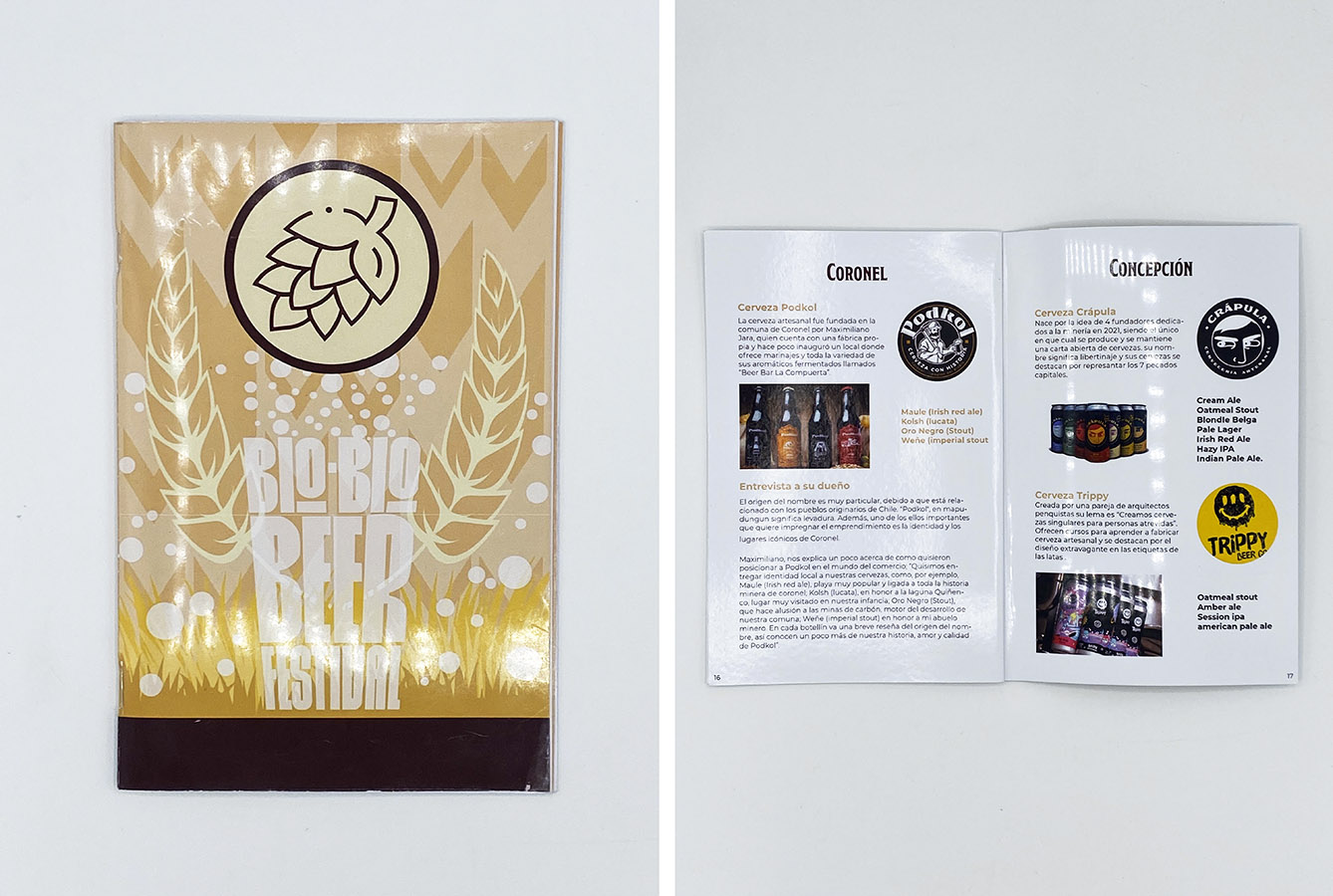 Material Promocional para Asociación Cervecería Artesanal BioBío