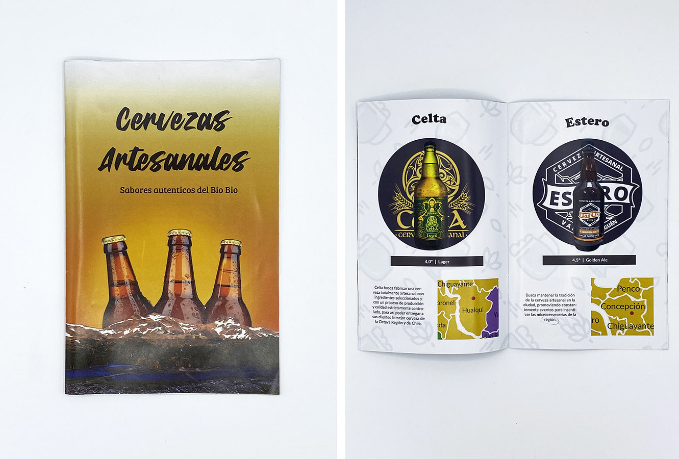 Material Promocional para Asociación Cervecería Artesanal BioBío