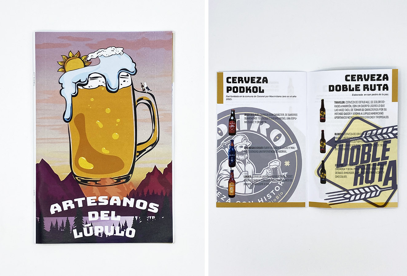 Material Promocional para Asociación Cervecería Artesanal BioBío