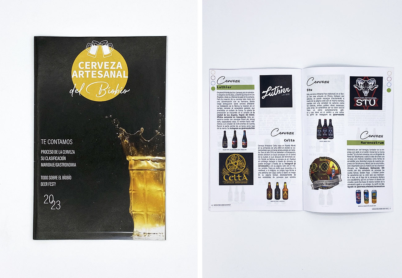 Material Promocional para Asociación Cervecería Artesanal BioBío