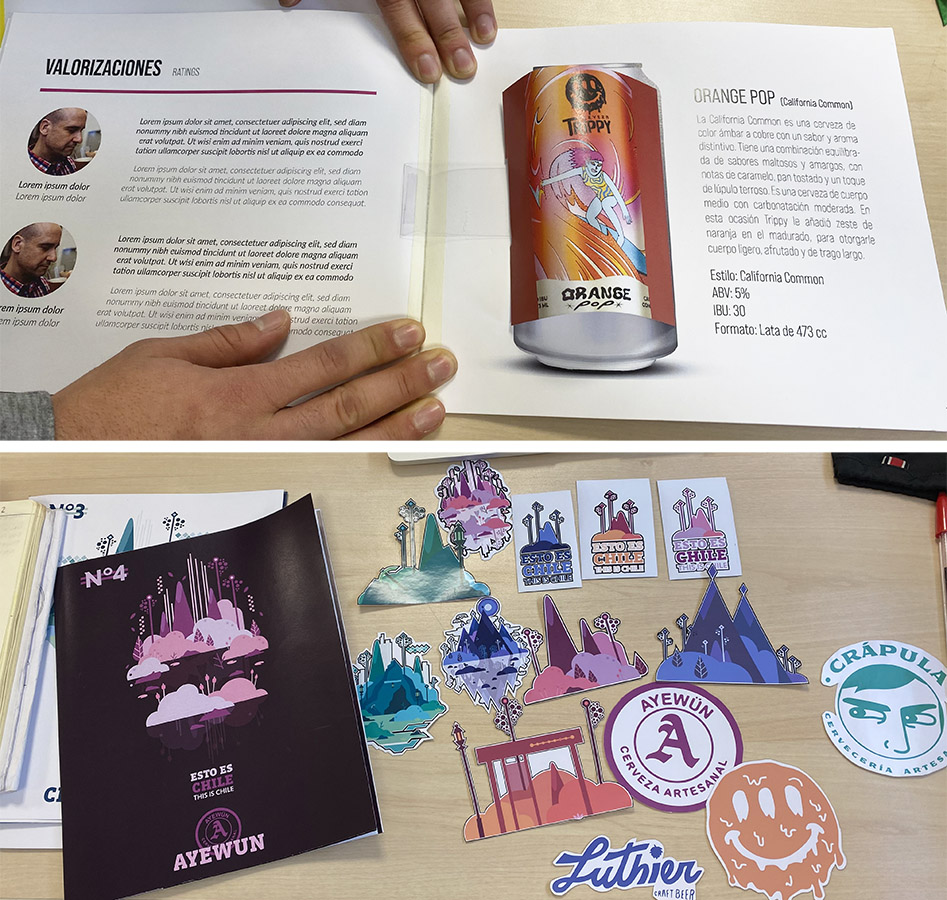 Material Promocional para Asociación Cervecería Artesanal BioBío