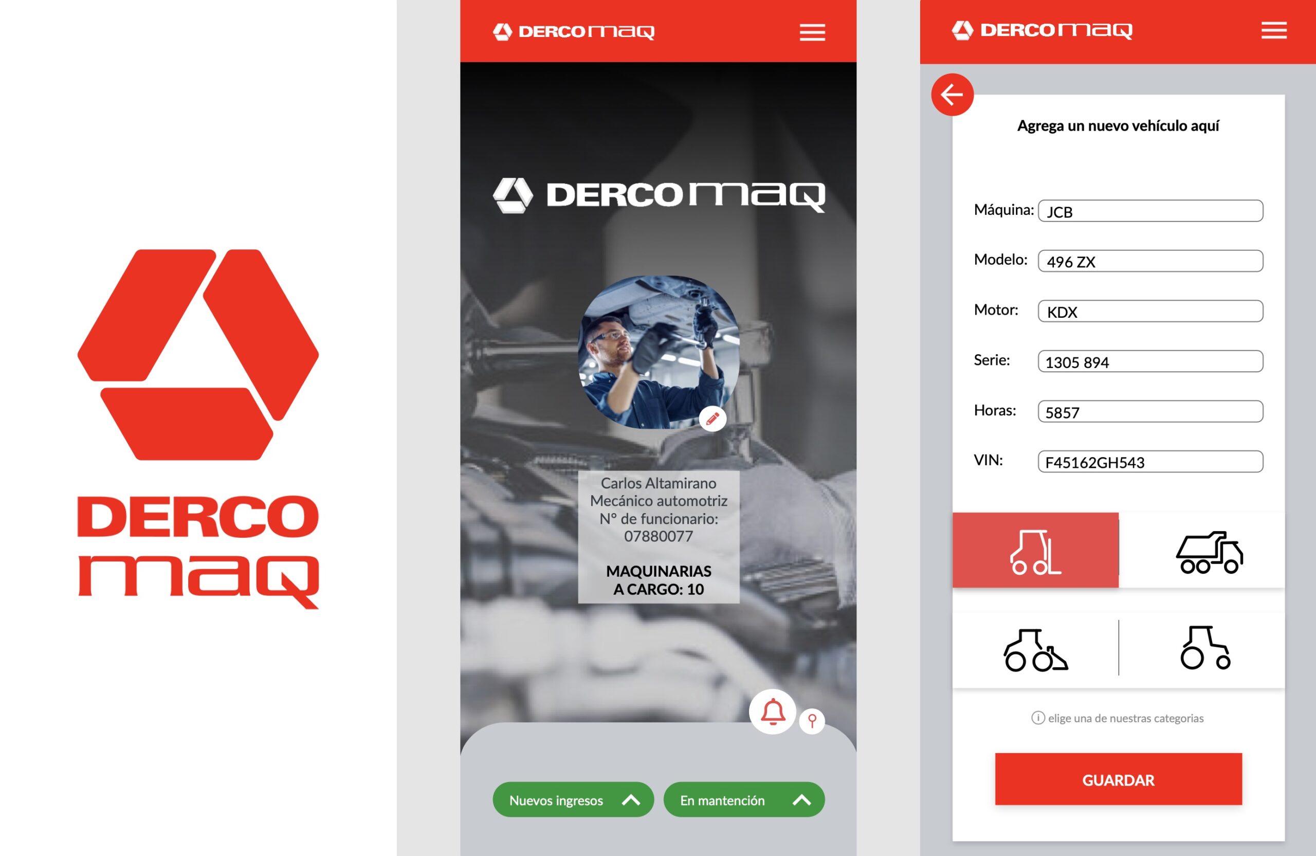 DERCOMaq / Información y Tracking de Atención al Cliente