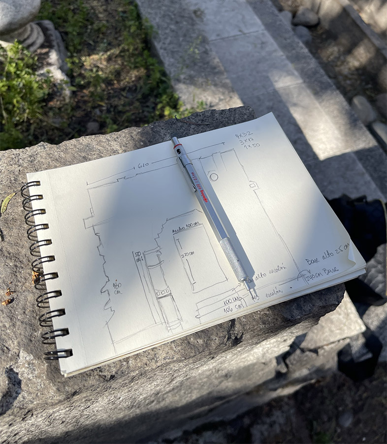 Levantamiento Planimetría Elevaciones Mausoleos Cementerio General