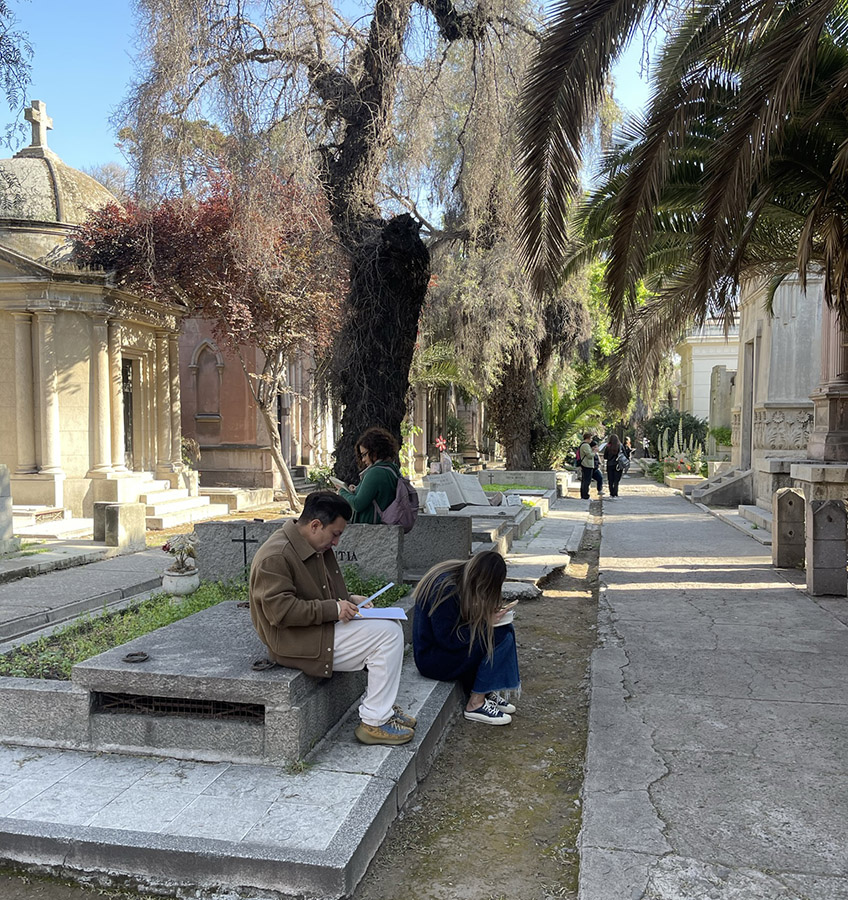 Levantamiento Planimetría Elevaciones Mausoleos Cementerio General