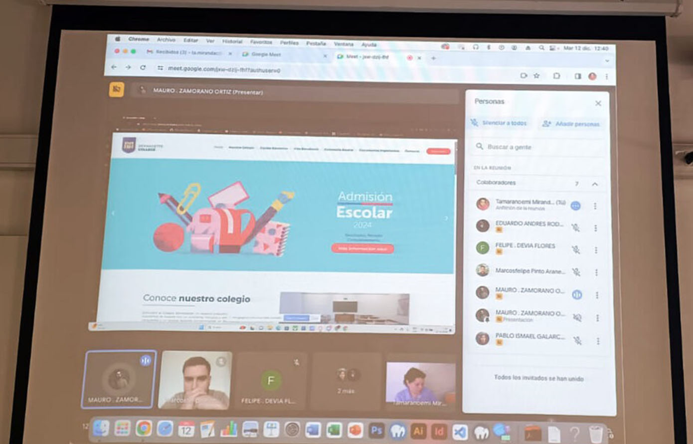 Sitio Web para Colegios Municipalizados de La Florida