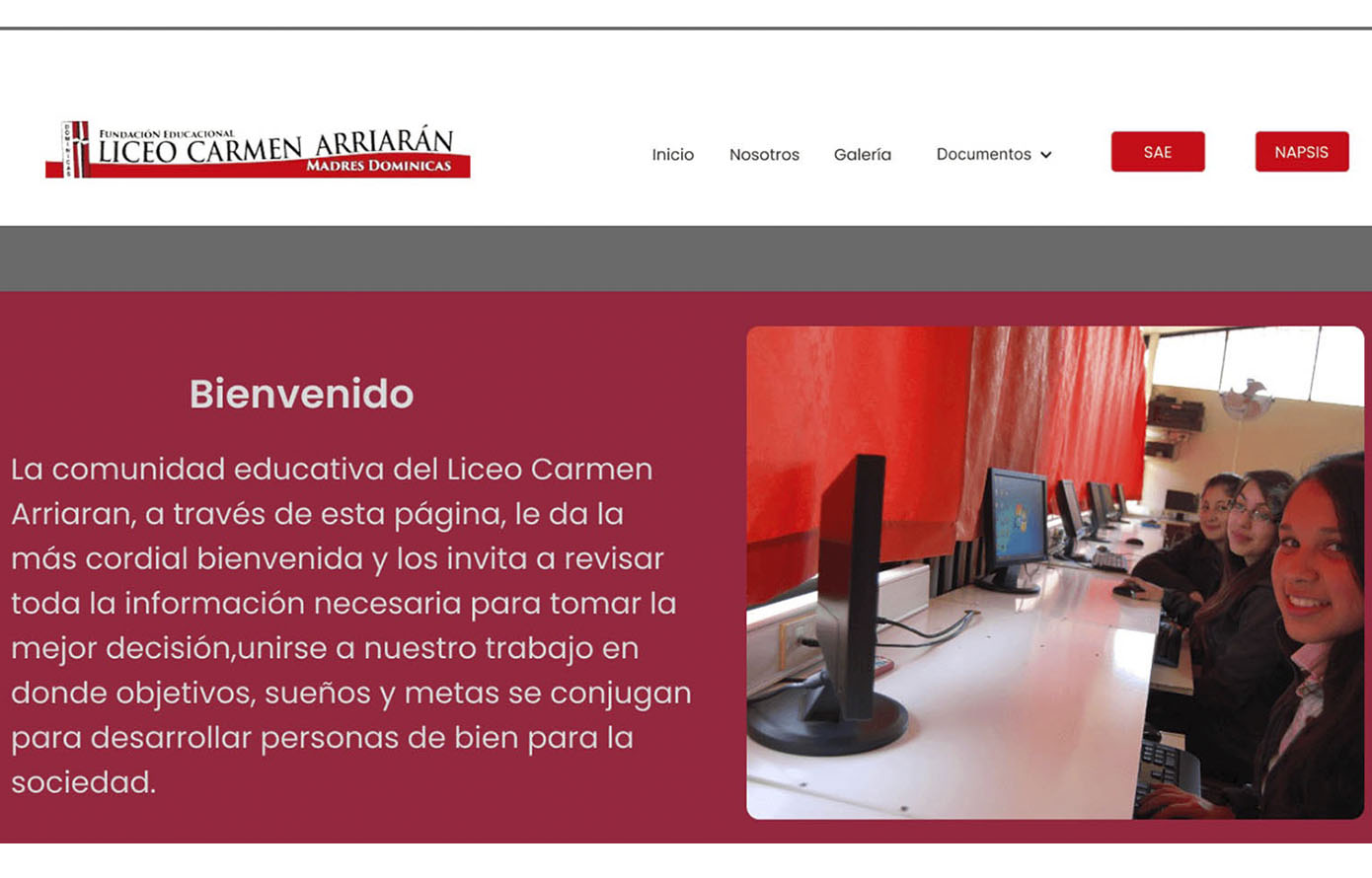 Sitio Web para Colegios Municipalizados de La Florida