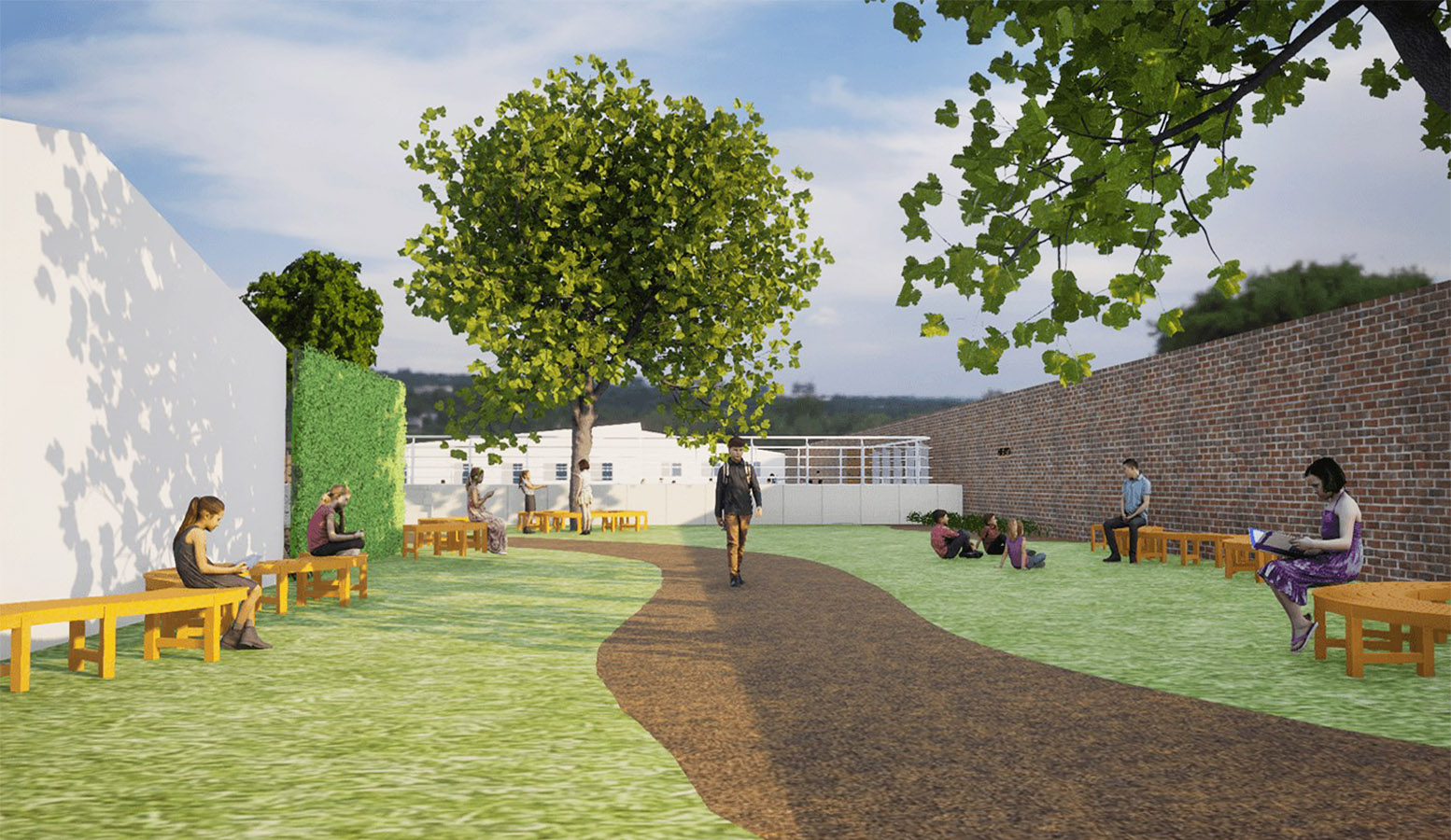 Mejoramiento Espacios Exteriores Colegio Andalién