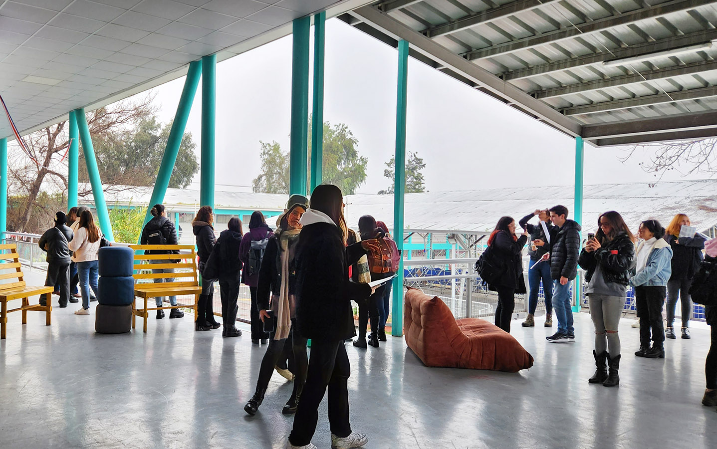 Mejoramiento Espacios Exteriores Colegio Andalién