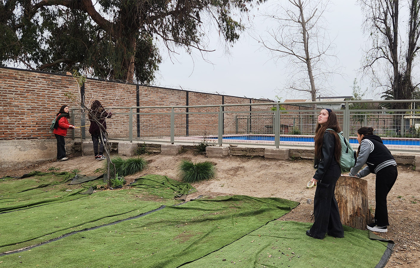 Mejoramiento Espacios Exteriores Colegio Andalién