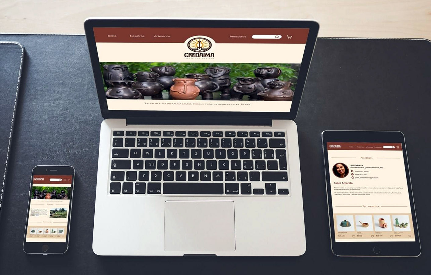 Plataforma E Commerce para Artesanos Alfareros de Nacimiento