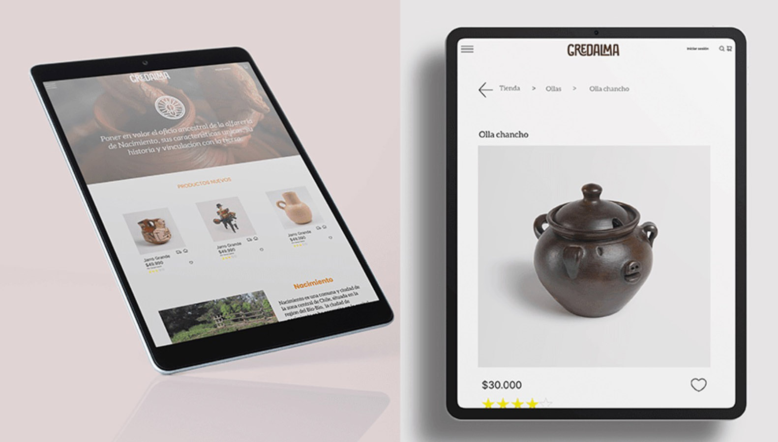 Plataforma E Commerce para Artesanos Alfareros de Nacimiento