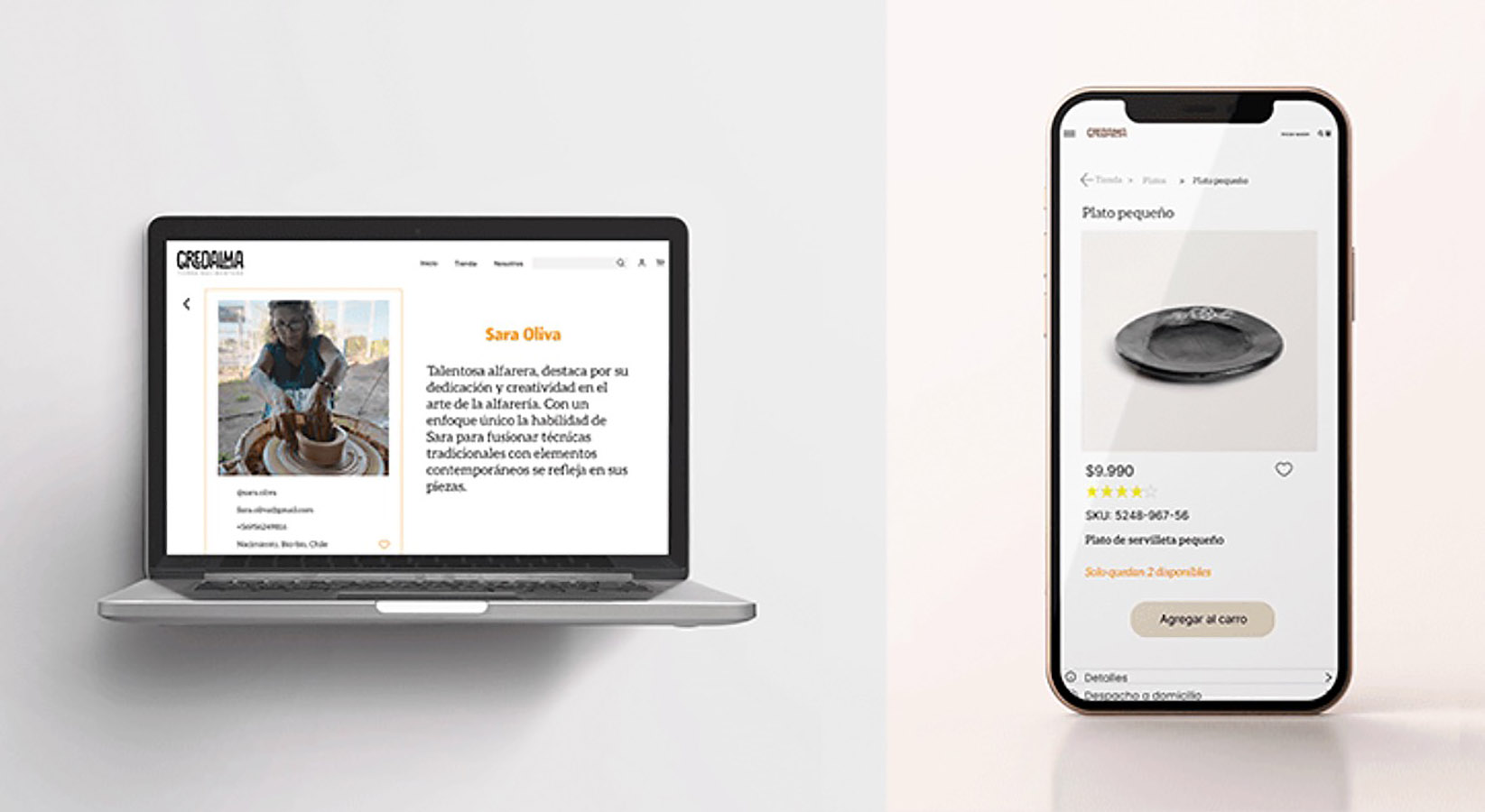Plataforma E Commerce para Artesanos Alfareros de Nacimiento
