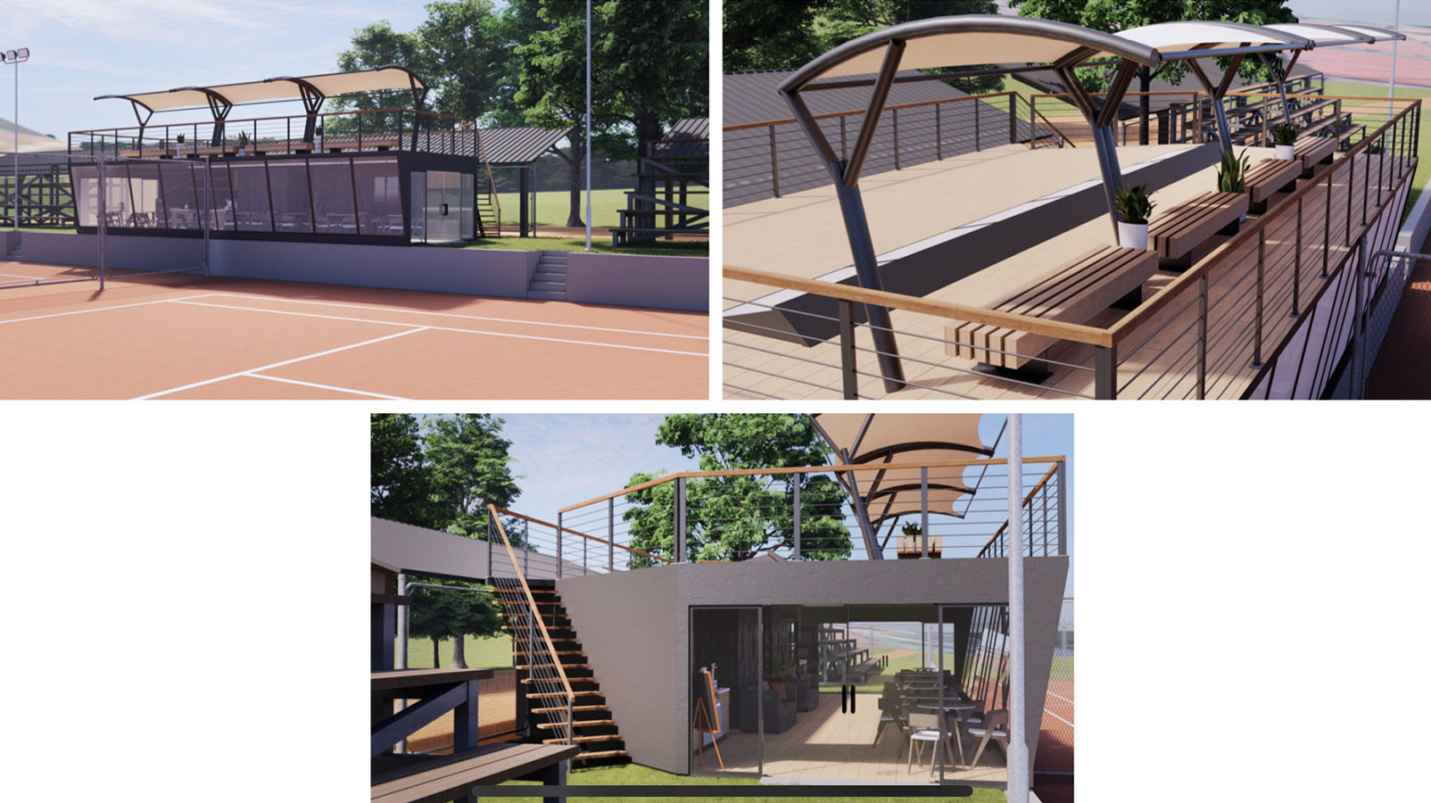 Espacios de Encuentros para Club de Tenis Melipilla