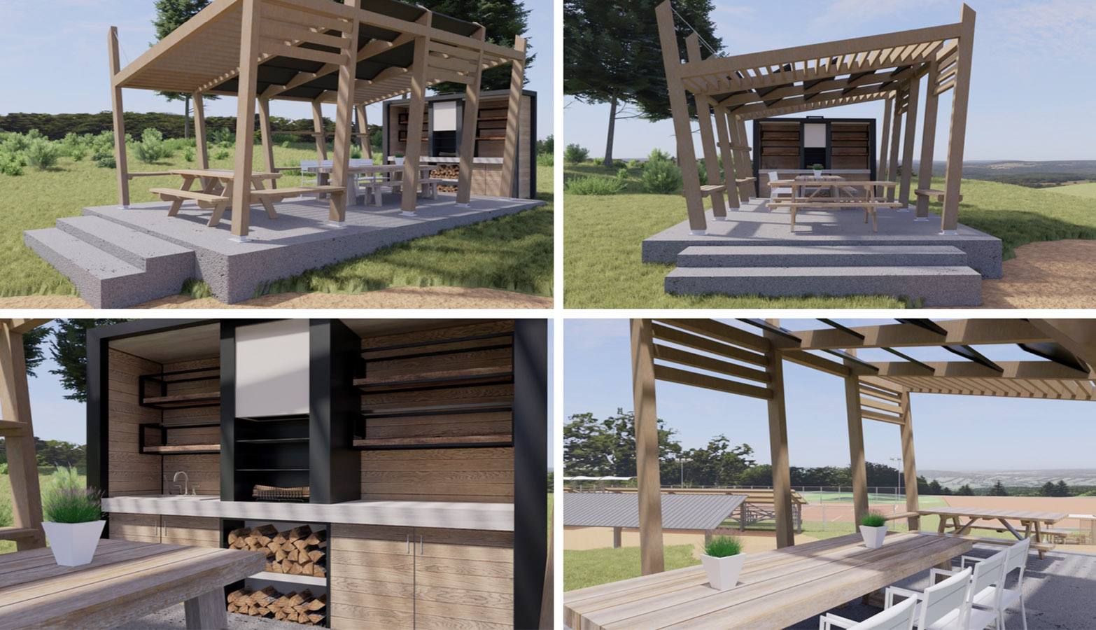 Espacios de Encuentros para Club de Tenis Melipilla