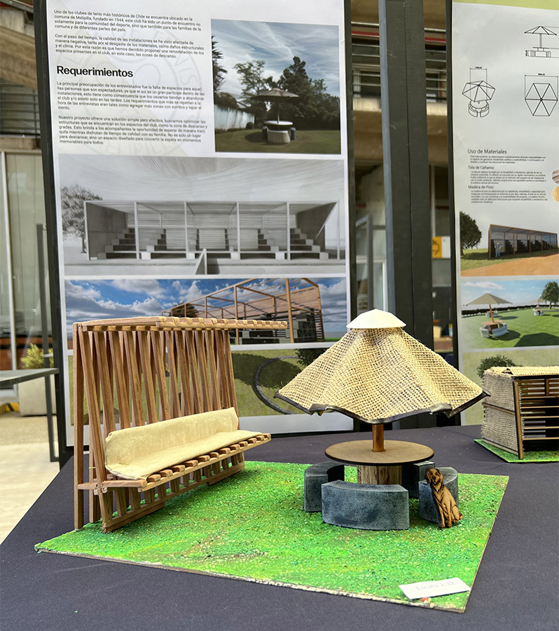 Espacios de Encuentros para Club de Tenis Melipilla