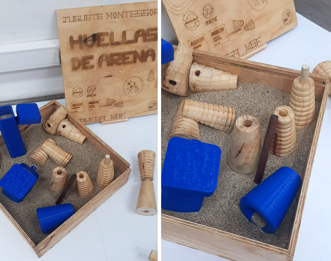 Juguetes para Educación Ambiental en Entorno Montessori