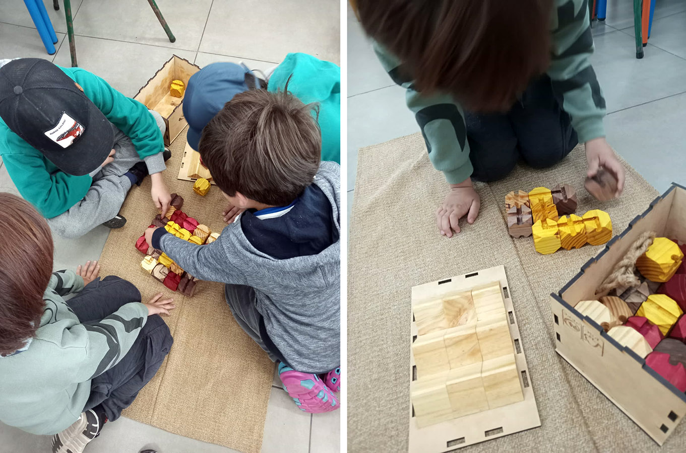 Juguetes para Educación Ambiental en Entorno Montessori