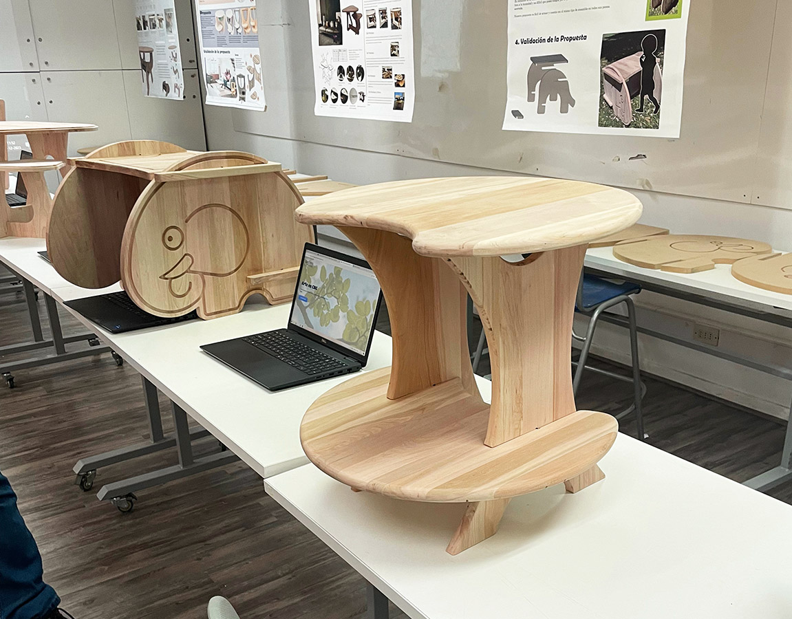 Mobiliario Armable en Madera de Lenga