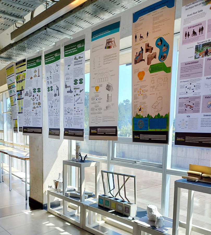 Mobiliario Urbano para Parque Pedro del Río Zañartu