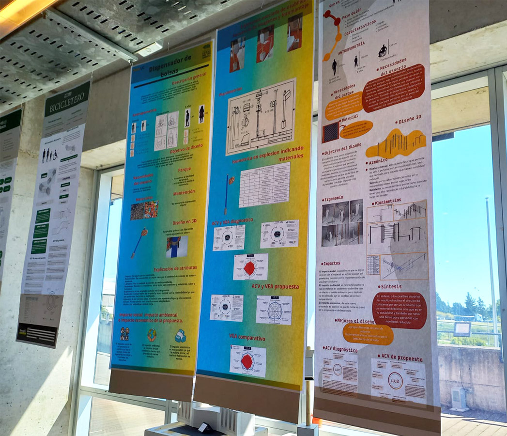 Mobiliario Urbano para Parque Pedro del Río Zañartu