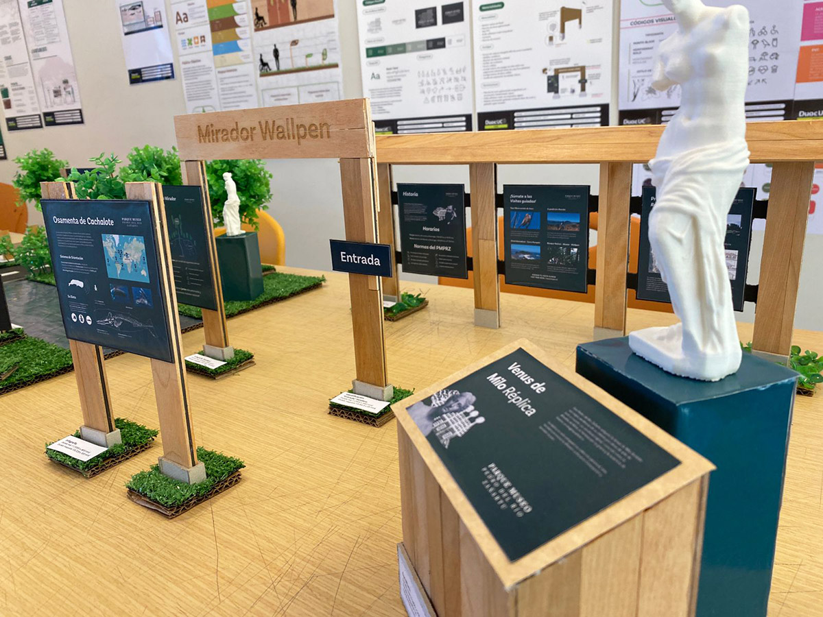 Sistema Señalización Parque Museo Pedro del Río Zañartu