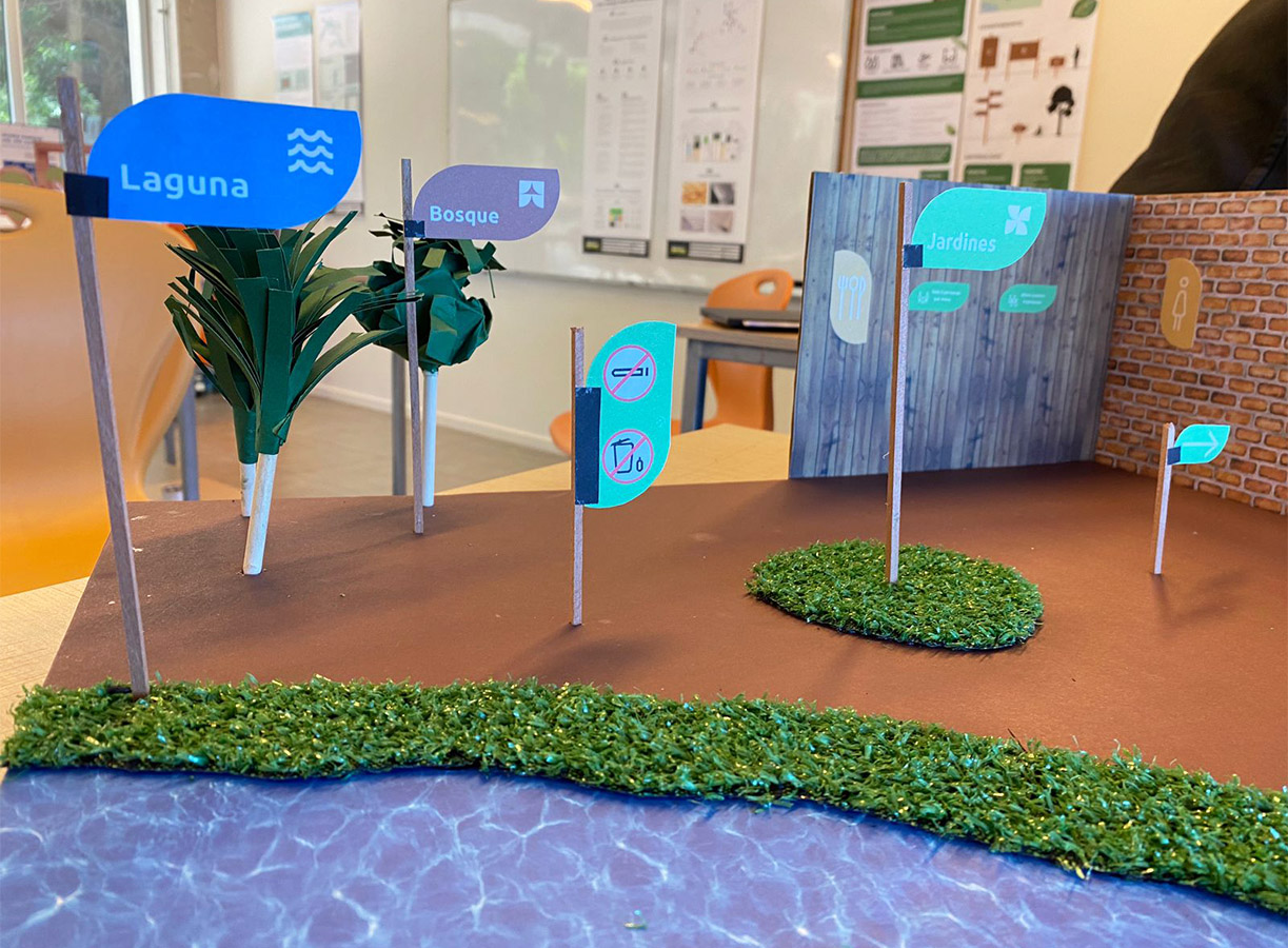 Sistema Señalización Parque Museo Pedro del Río Zañartu