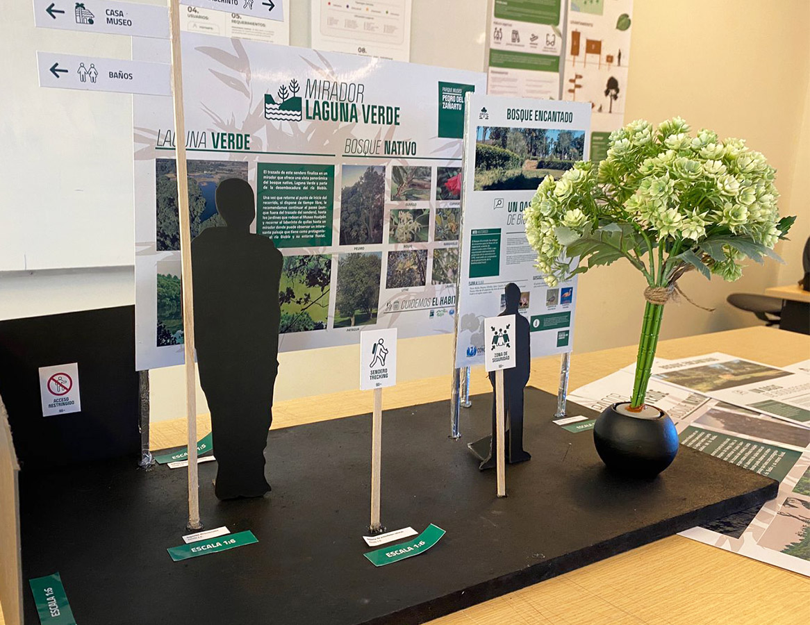 Sistema Señalización Parque Museo Pedro del Río Zañartu