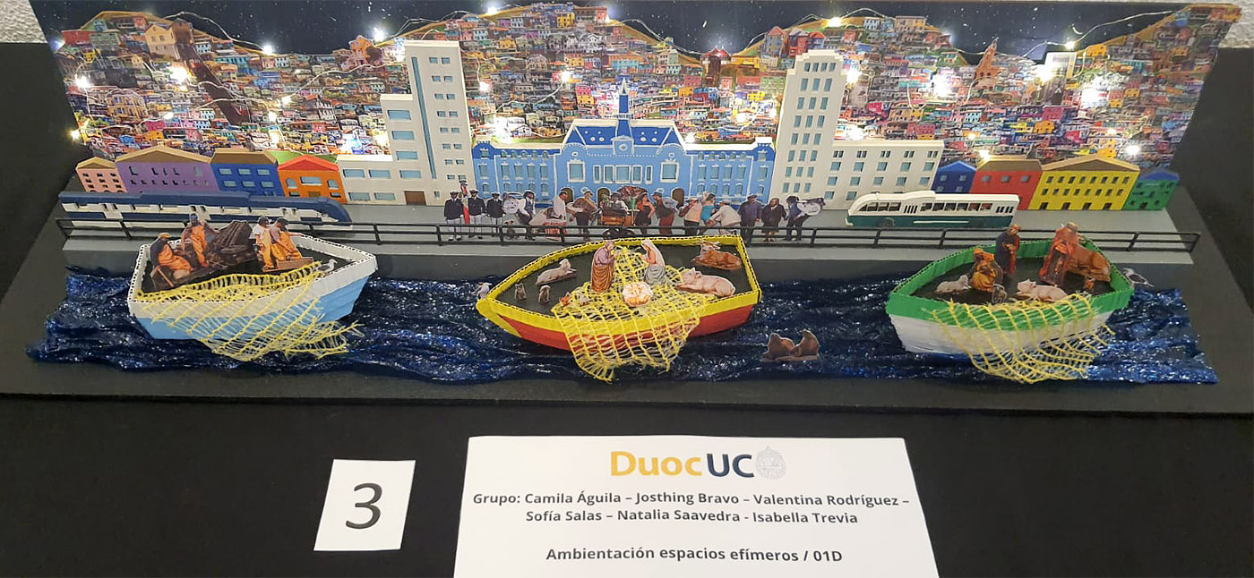 Pesebre Navidad Valparaíso