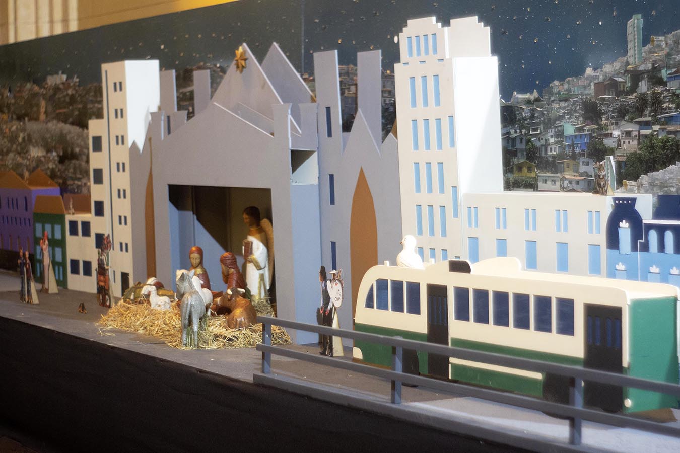 Pesebre Navidad Valparaíso