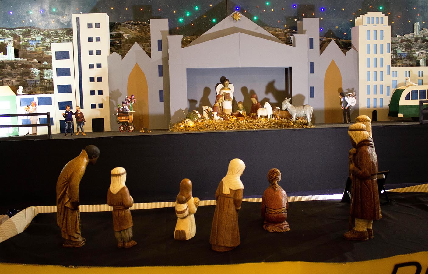 Pesebre Navidad Valparaíso