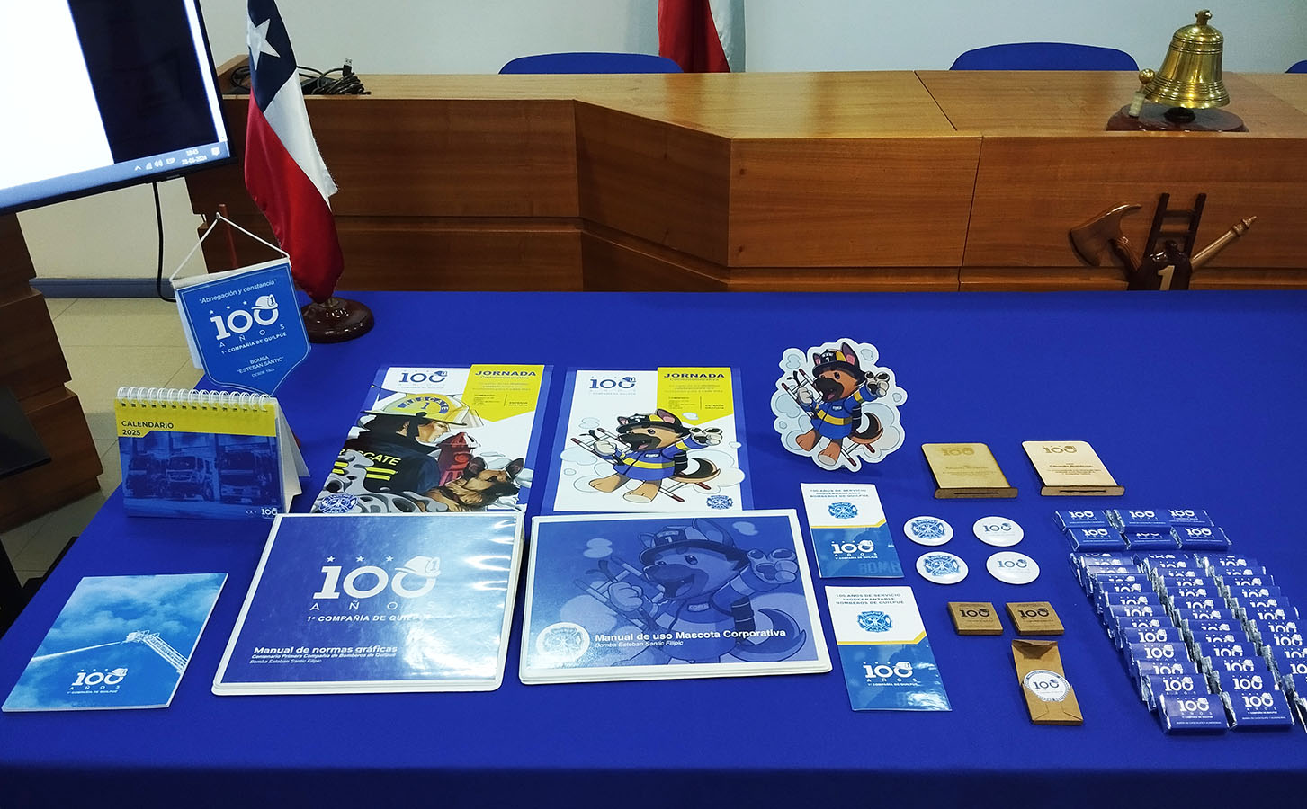 Aniversario 100 Años 1ª Compañía Bomberos de Quilpué