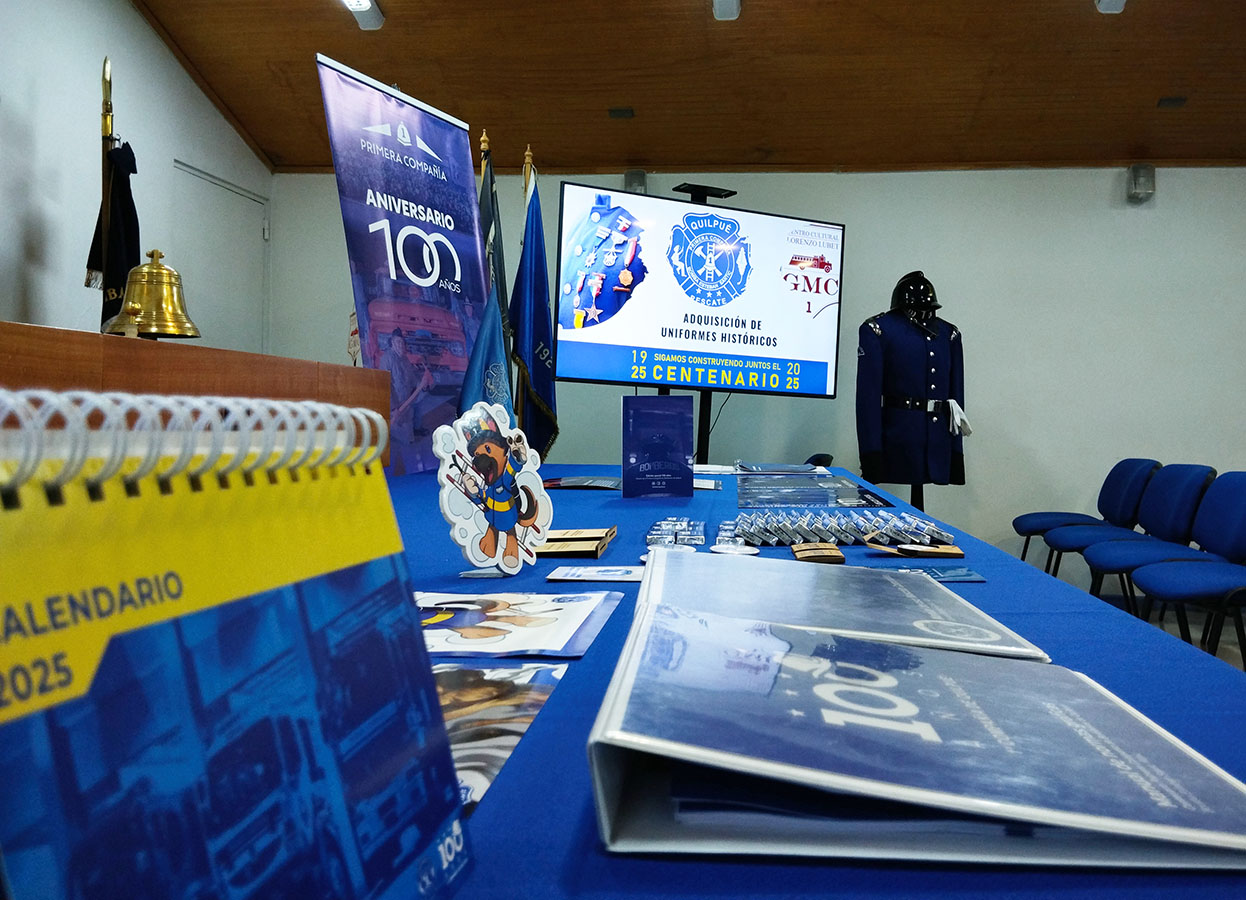 Aniversario 100 Años 1ª Compañía Bomberos de Quilpué