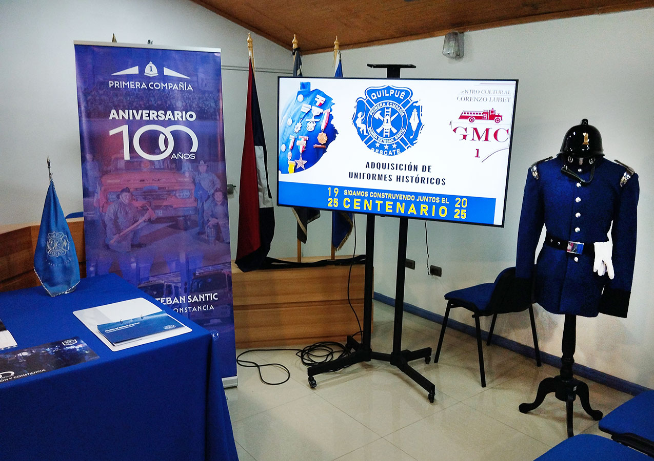 Aniversario 100 Años 1ª Compañía Bomberos de Quilpué
