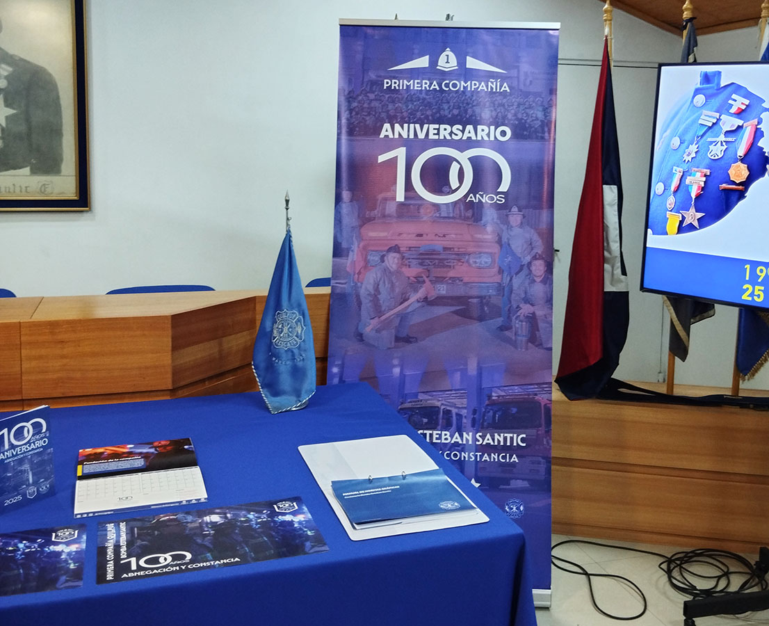 Aniversario 100 Años 1ª Compañía Bomberos de Quilpué