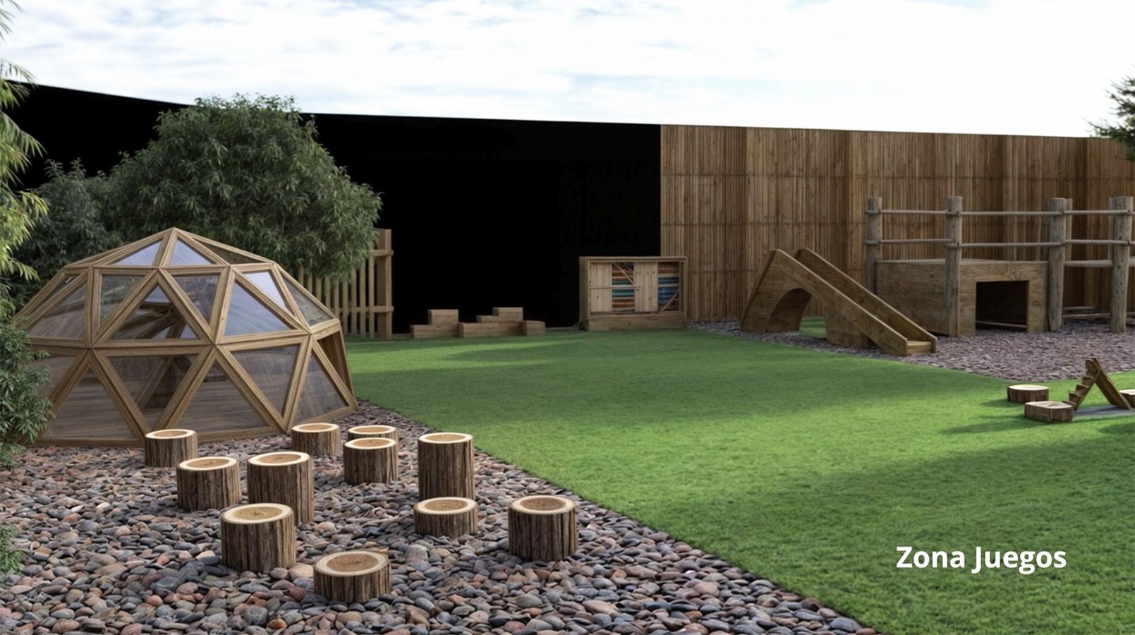 Propuesta Diseño Espacial y Mobiliario Jardín Infantil Casa Kututu