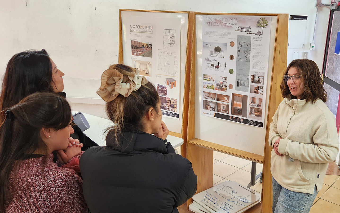 Propuesta Diseño Espacial y Mobiliario Jardín Infantil Casa Kututu