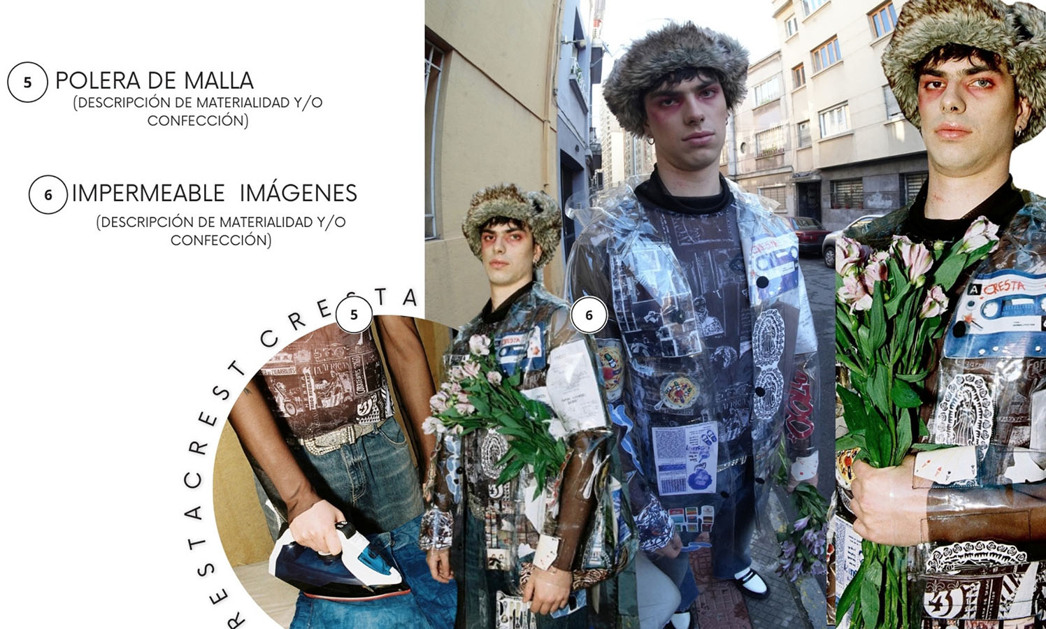 Colección Línea de Vestuario para CRESTA Zapatos