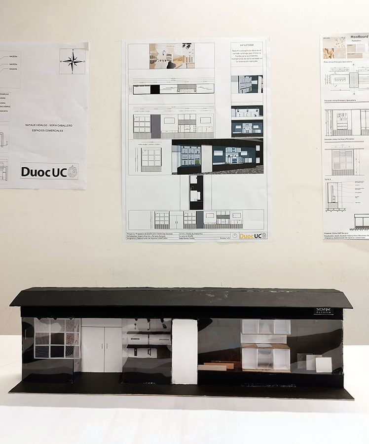 Diseño Vitrina Dap Ducasse Alameda