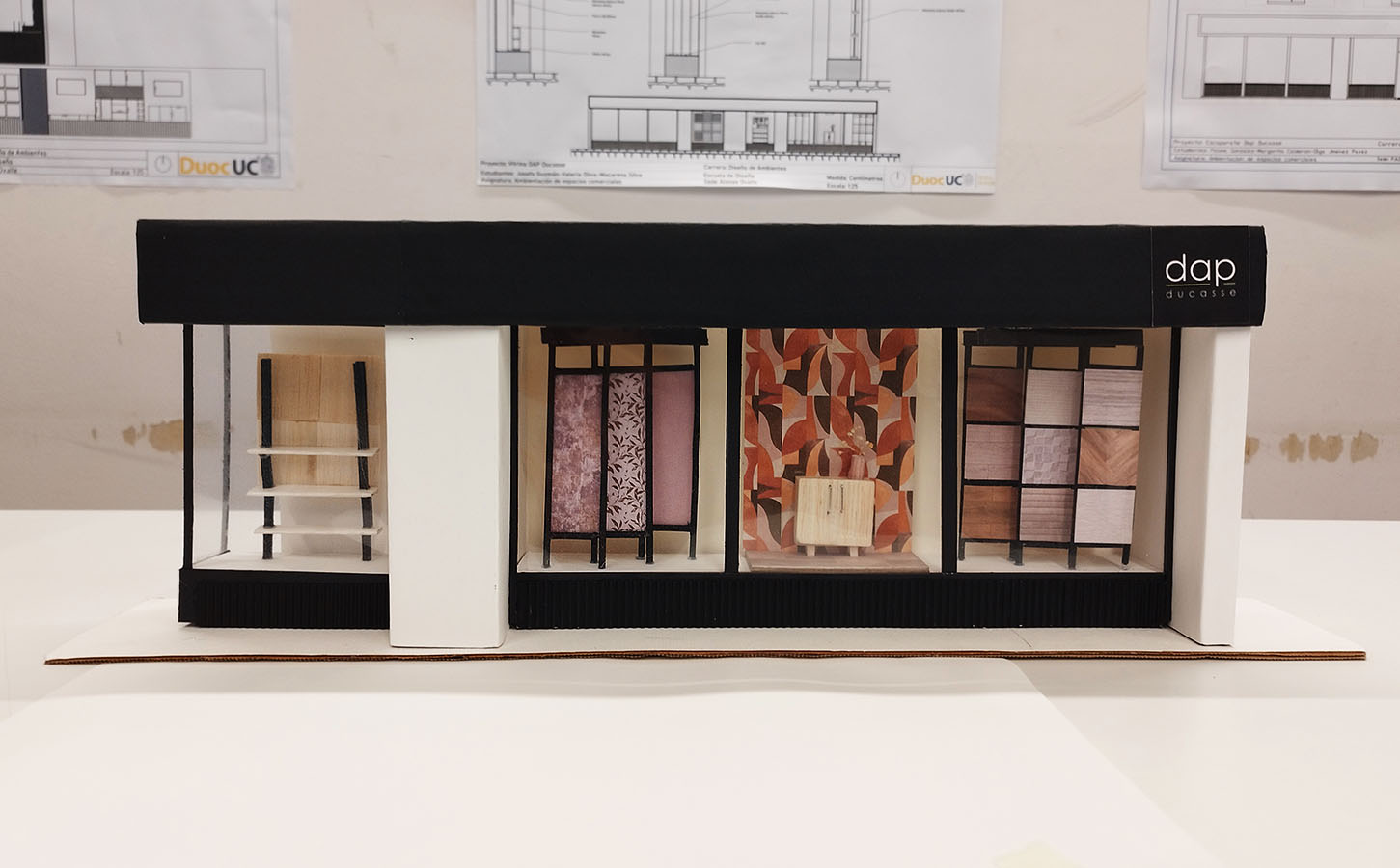 Diseño Vitrina Dap Ducasse Alameda