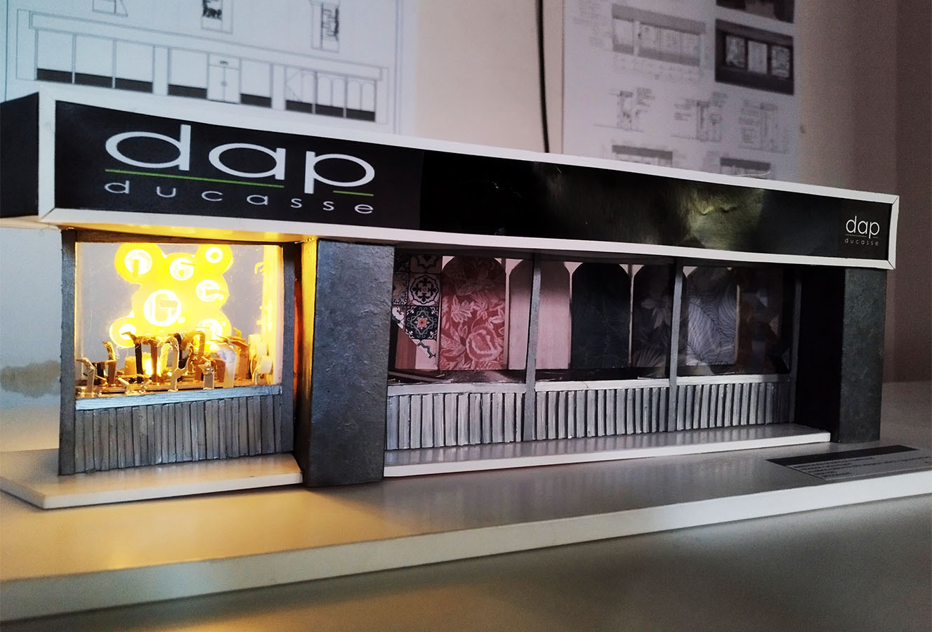 Diseño Vitrina Dap Ducasse Alameda