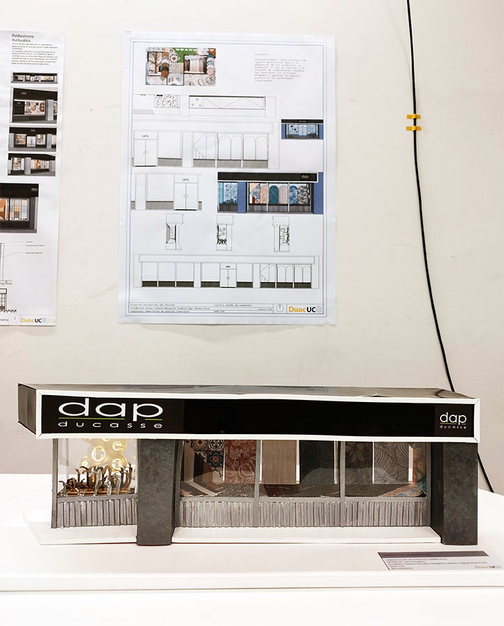 Diseño Vitrina Dap Ducasse Alameda