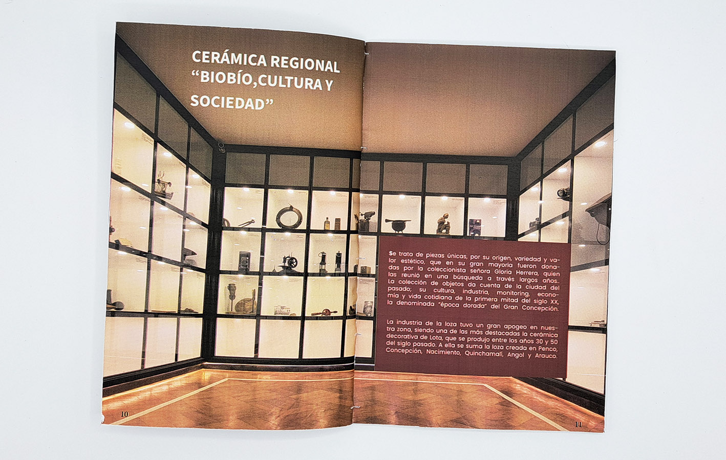 Diseño Catálogo para Galería Historia de Concepción