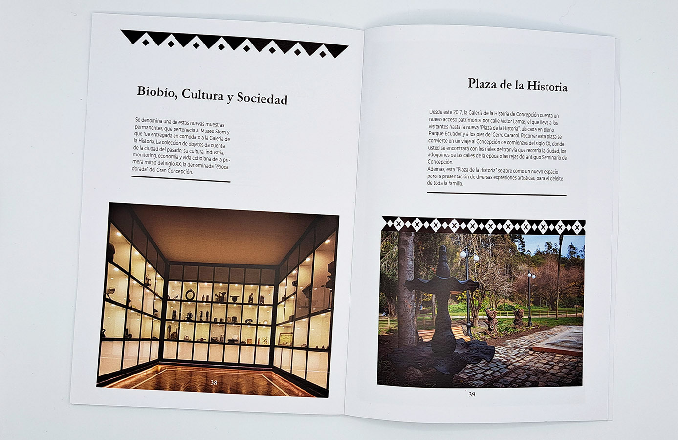 Diseño Catálogo para Galería Historia de Concepción