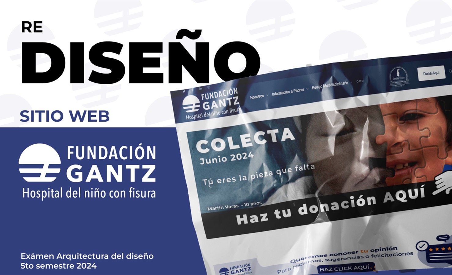Rediseño Sitio Web Fundación Gantz