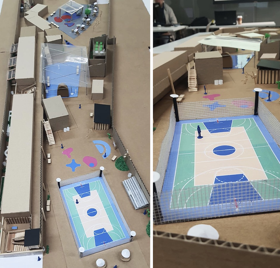 Habilitación Espacios Exteriores Liceo Juan Rusque