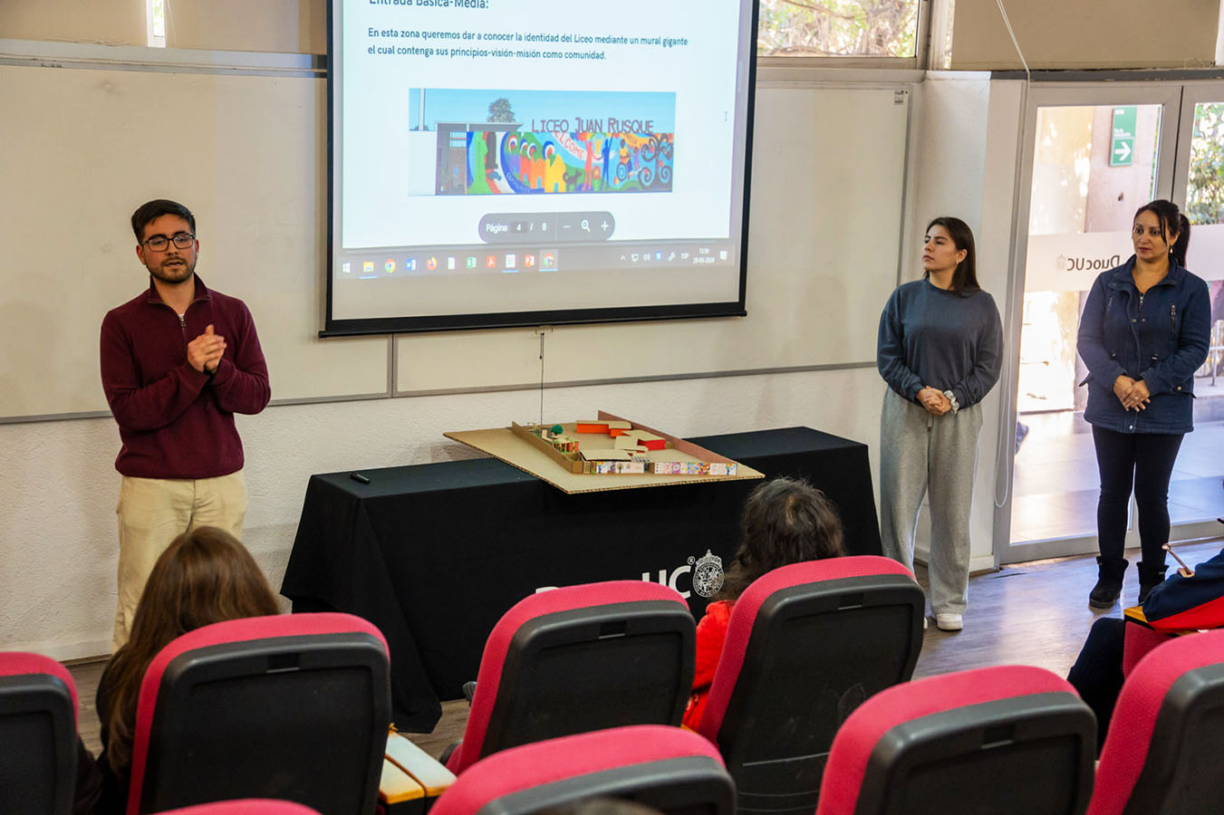 Habilitación Espacios Exteriores Liceo Juan Rusque