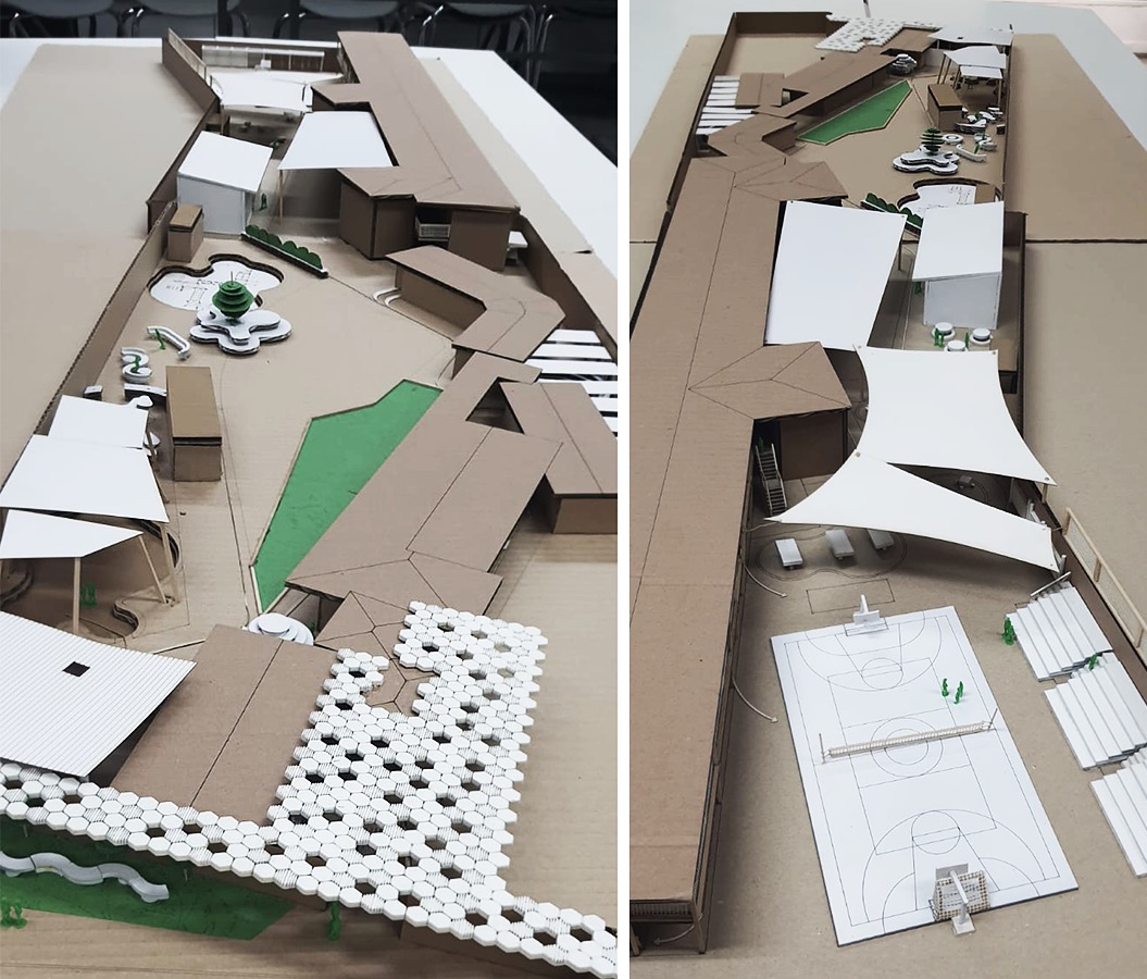 Habilitación Espacios Exteriores Liceo Juan Rusque